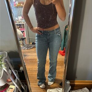 Wrangler bootcut jeans